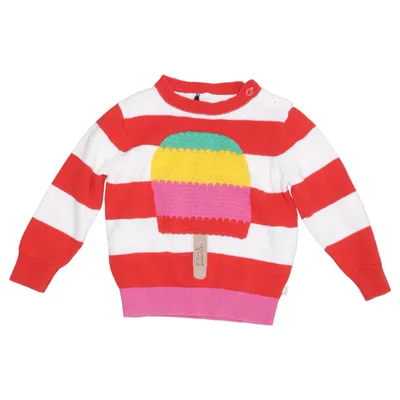 Pull-over (Rouge, Multicolore) de Stella McCartney Coton