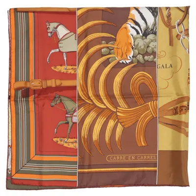 Sjaaltje (Carré en Carrés) van Hermès Zijde