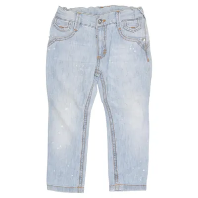 Spijkerbroek (Blauw) van Dolce & Gabbana Junior Katoen, Elastaan