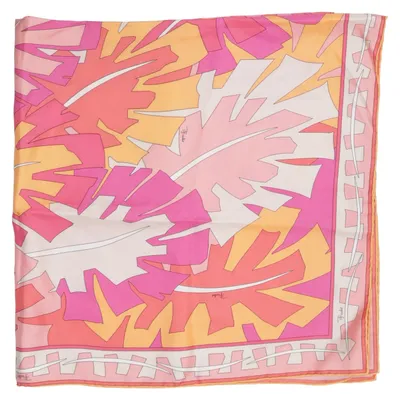 Halstuch (Pink, Orange, Mehrfarbig) von Emilio Pucci
