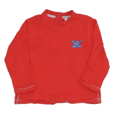 Long sleeve T-shirt (Red) from Armani Baby Cotton