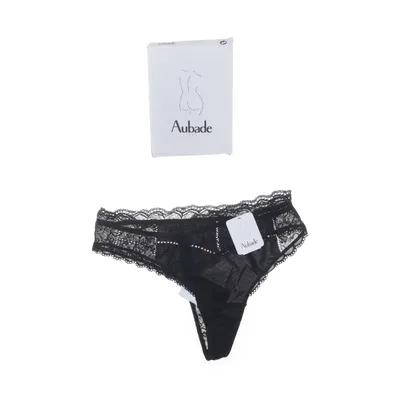Thongs (Black) from Aubade Cotton, Elastane, Polyamide