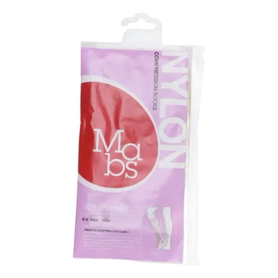 Bas de contention (Marron) de Mabs Élasthane, Polyamide