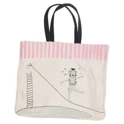 Canvas bag (Beige, Multicolored) from Marni Cotton, Polyester