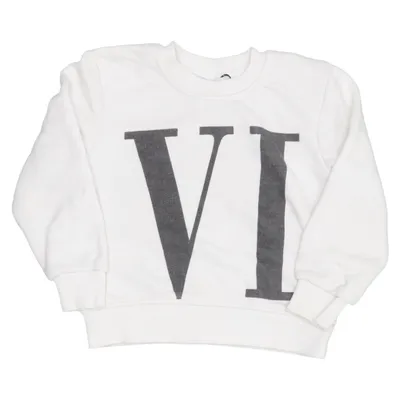 Sweatshirt (White) from Valentino Garavani Cotton, Elastane