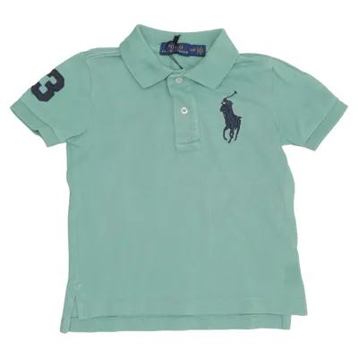 Poloshirt (Groen) van Polo Ralph Lauren Katoen