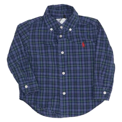 Button down shirt (Blue, Multicolored) from Ralph Lauren Cotton