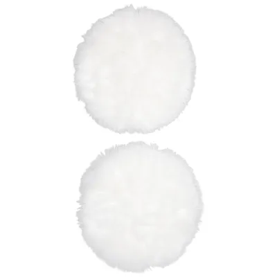 Coussin de siège (Blanc) de Mia Acrylique, Polyester