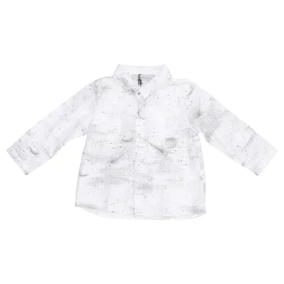 Skjorta (Vit, Grå) från Baby Dior Bomull