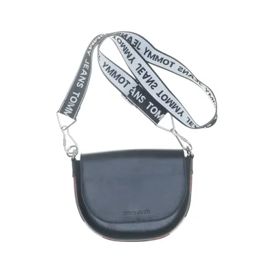 Schoudertas (Zwart) van Tommy Hilfiger Jeans Leer