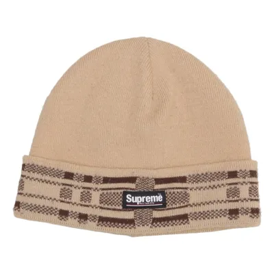 Beanie (Beige, Bruin) van Supreme Acryl