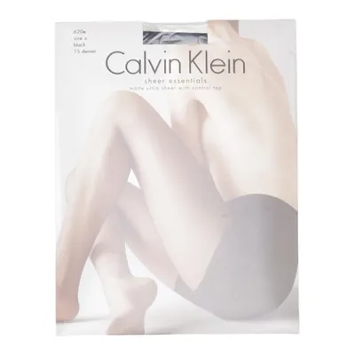 Collants en nylon (Noir) de Calvin Klein Élasthane, Polyamide