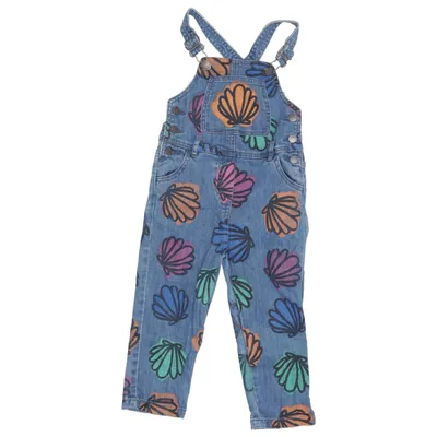 Hängselbyxor (Blå, Flerfärgad) från Stella McCartney Kids Bomull, Elastan