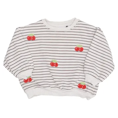 Sweatshirt (Hvid, Flerfarvet) fra Zara Bomuld