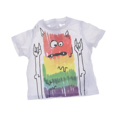 T-shirt (Vit, Flerfärgad) från Stella McCartney Bomull