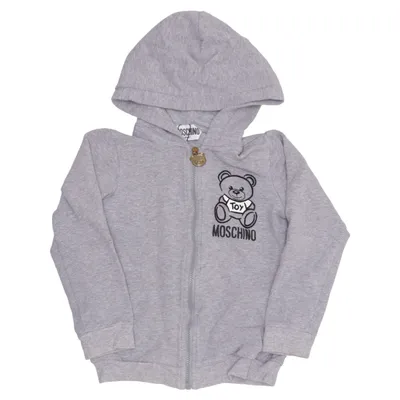 Hoodie (Gray) from Moschino Baby