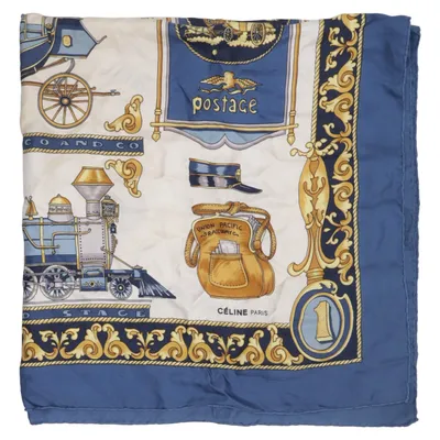 Neckerchief (Blue, Multicolored) from Celine