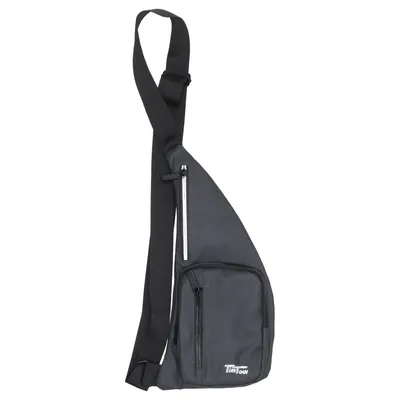 Shoulder-bag (Gray, Black) from Timor Polyester