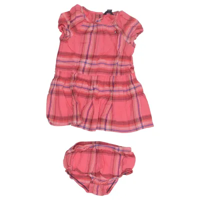 Robe (Rose, Multicolore) de Tommy Hilfiger Coton