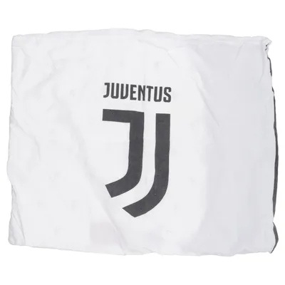Taie d'oreiller (Blanc, Noir) de Juventus Coton