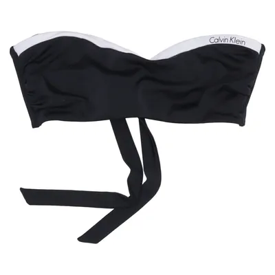 Bikini top (Zwart, Wit) van Calvin Klein Swimwear
