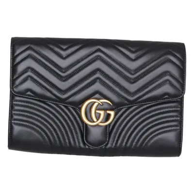 Aftonväska (Matelasse GG Marmont Clutch ) från Gucci Skinn