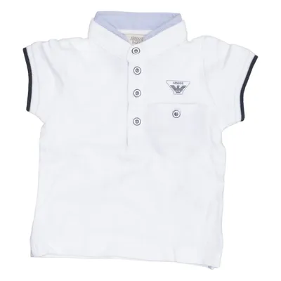 Pikétröja (Vit) från Armani Baby Bomull, Elastan, Polyester