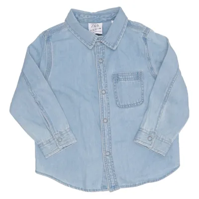 Denim shirt (Blue) from Zara Baby Cotton