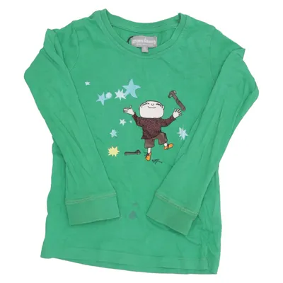 Long sleeve T-shirt (Green) from Alfons Åberg Cotton