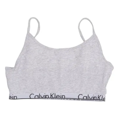 Brassière (Gris) de Calvin Klein Coton, Élasthane