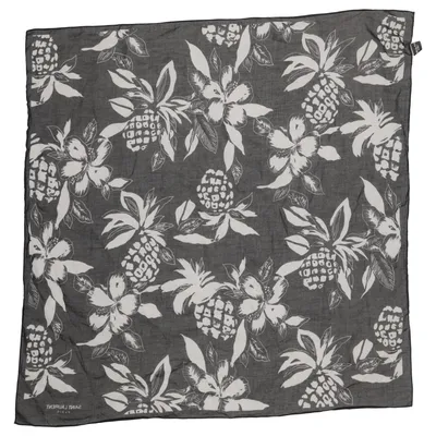 Zakdoek (Zwart, Wit) van Saint Laurent