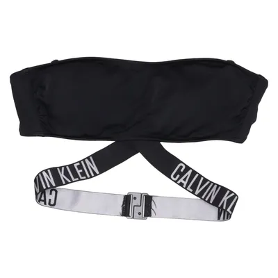 Haut de bikini (Noir) de Calvin Klein Swimwear Élasthane, Polyamide, Polyester