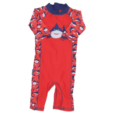 Vêtements UV (Rouge, Bleu) de Jojo Maman Bébé Élasthane, Nylon