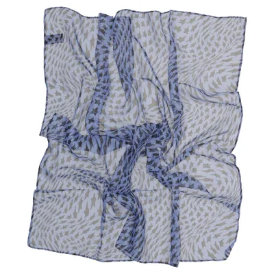 Neckerchief (Blue, Black) from Mugler Parfums Polyester