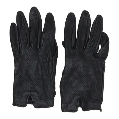 Leather gloves (Black) from Dents Leather