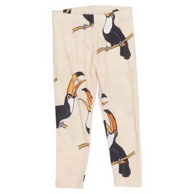 Leggings (Beige, Mehrfarbig) von The Striped Cat Elasthan, Bio-Baumwolle