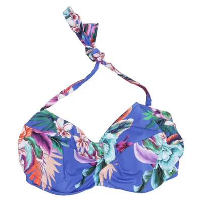 Bikini top (Blue, Multicolored) from Fantasie Elastane, Polyamide