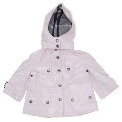 Regenmantel (Pink) von Burberry Baumwolle, Polyurethan