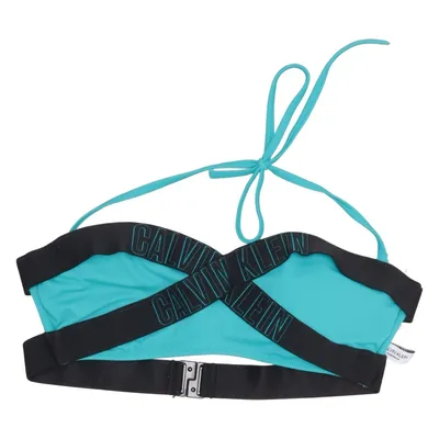 Bikini top (Black, Green) from Calvin Klein Swimwear Elastane, Polyamide