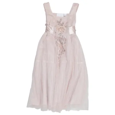 Robe de fille de fleur (Beige) de Signature Next Polyester