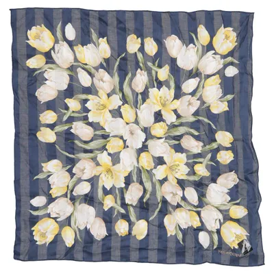 Scarf (Blå, Gul, Flerfärgad) från Yves Saint Laurent