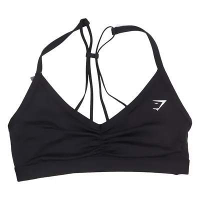 Sports bra (Black) from Gymshark Elastane, Polyamide, Recycled polyester