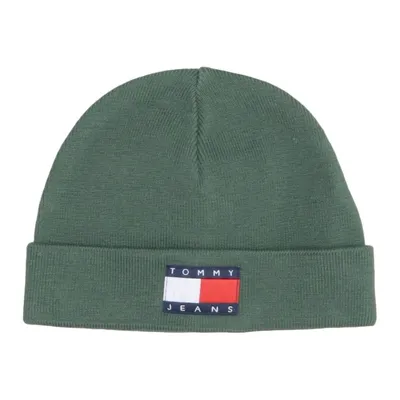 Beaniemössa (Grön) från Tommy Hilfiger Jeans Akryl, Bomull