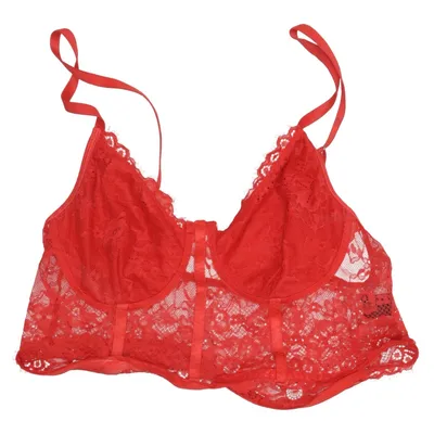 Bustier (Rouge) de Adore Élasthane, Polyester