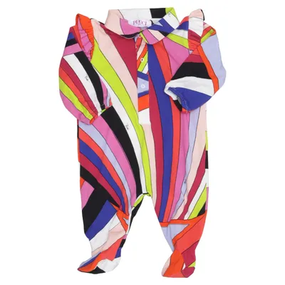 Rompers (Multicolored) from Emilio Pucci Cotton, Elastane