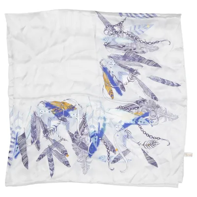 Neckerchief (White, Blue, Multicolored) from Woo