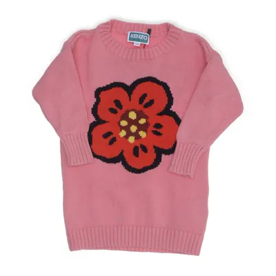 Trui (Roze, Meerkleurig) van Kenzo Kids Katoen, Viscose, Polyamide, Wol