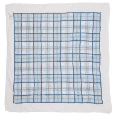 Zakdoek (Blauw, Wit) van Lanvin