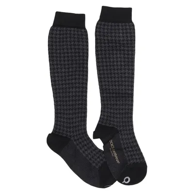 Sokken (Zwart, Grijs) van Dolce & Gabbana Katoen, Polyamide