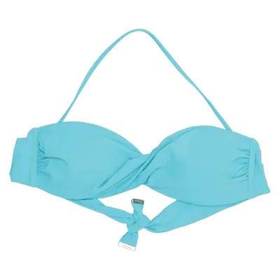 Bikini top (Blue) from Calvin Klein Swimwear Elastane, Polyamide